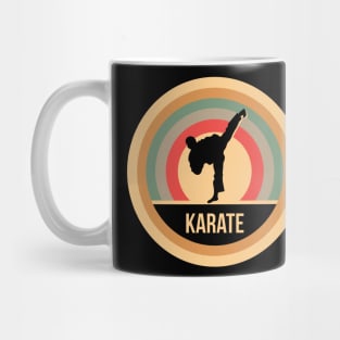 Retro Vintage Karate Gift For Karateka & Martial Artists Mug